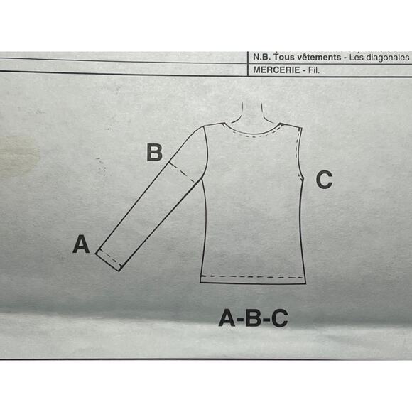 McCalls 8264 Sewing pattern tshirt knit top tank top siez XS S M - Picture 6 of 6